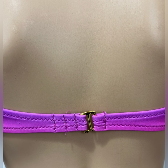 Wild fable ombré Blue and Pink Front Scoop Bikini Top XS (0-2) - Picture 3 of 8